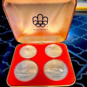Montreal Olympic Silver Coins